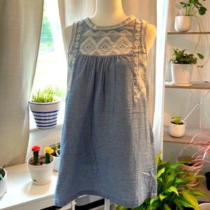💕Boho emboidered shift dress💕